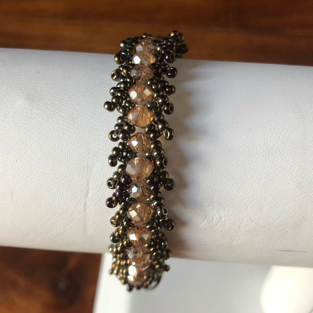 Beaded bracelet - Gold